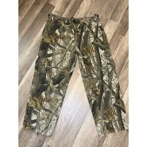 Outfitters Ridge Camo Cargo Pants Mens Realtree Hardwoods Hunting XL 38x30